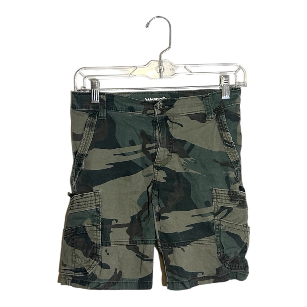 Wrangler‎ Green Camo Boys Cargo Shorts Size 10